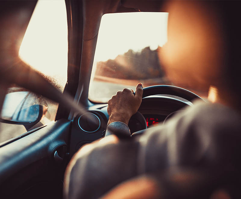 Overspeeding car - steering pic